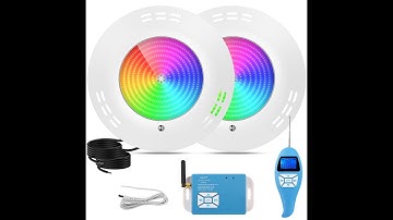 How to install the Surface Mounted Pool Lights and make the Sync Controller work?