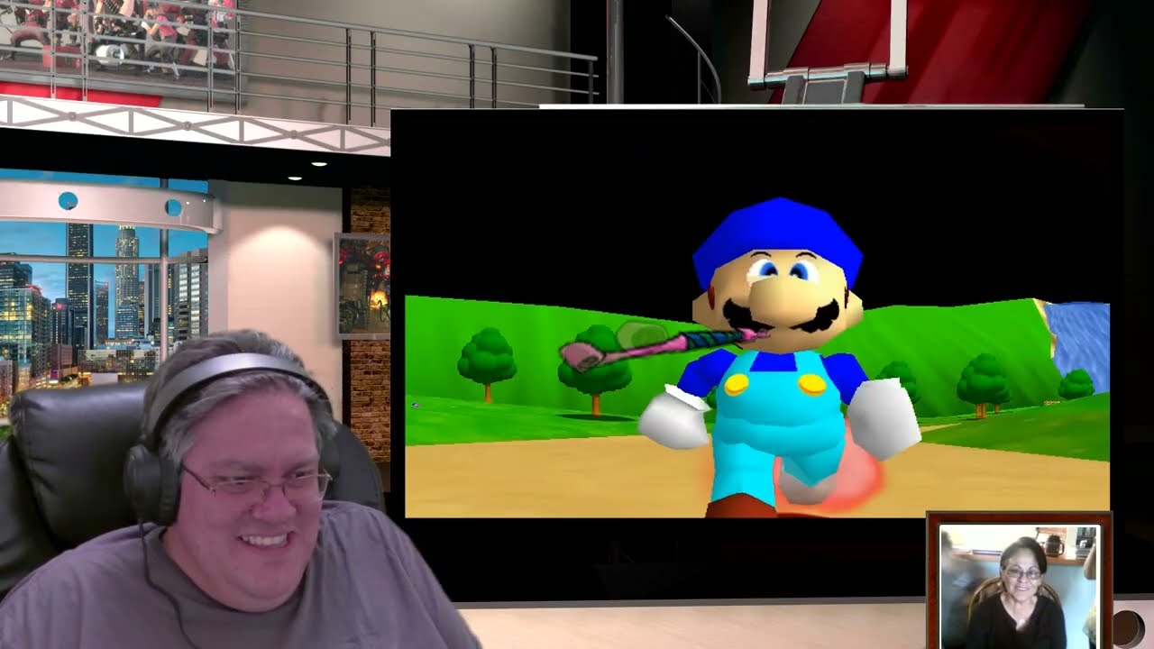 Это мини-сюжет, неудачные дубли из Super Mario 64: Реакция Посетителя #smg4 #smg4mario