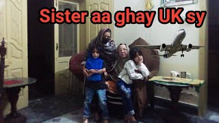 Baji aa ghay UK Sy ham milny gay baji ko Nadia bali vlog