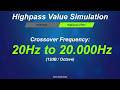 🎧 High Pass Audio Test 🔊 | 20 Hz to 20 kHz Frequency – Speaker &amp; Headphone Test