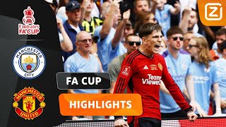 TIENERS SCHITTEREN IN PRACHTIGE FA CUP FINALE!!😍😱| City vs United | FA Cup 23/24 | Samenvatting