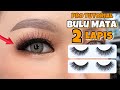 CARA PASANG BULU MATA 2 LAPIS | BELAJAR MAKEUP PRO (OBRAS MATA)