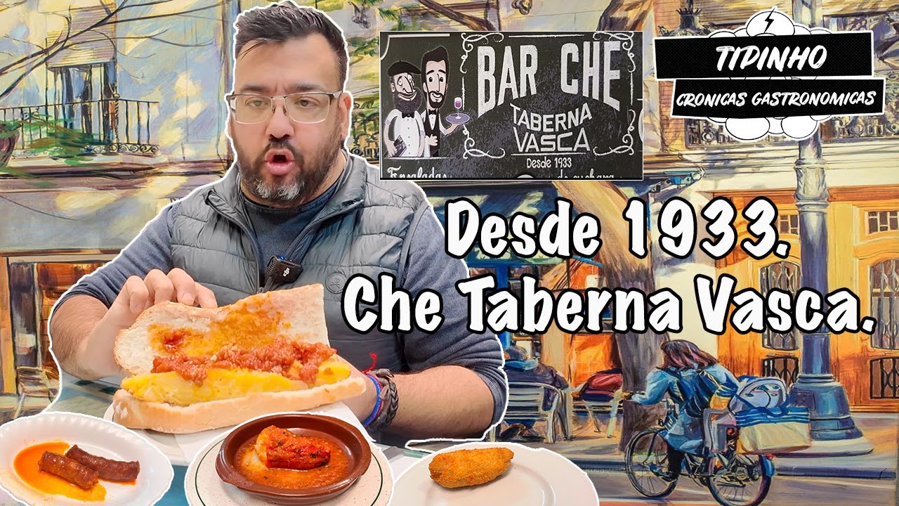 Almorzamos en Che Taberna Vasca, de los bares míticos de València que sobreviven al paso del tiempo.