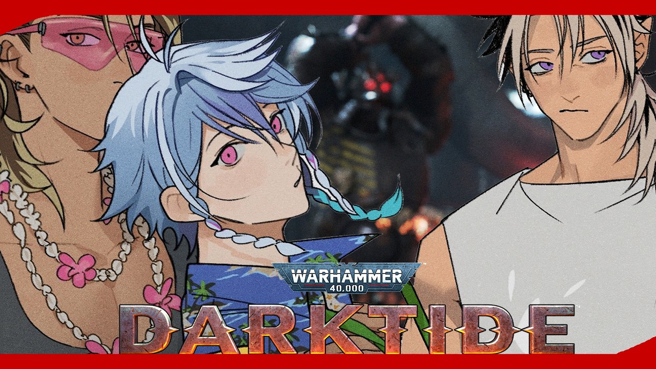 Playing our Pre-debut game!【Warhammer 40,000: Darktide】