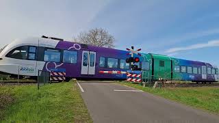Spoorwegovergang Lievelde  Dutch Railroad Crossing