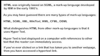 What is HTML - Principles of HTML Coding - Part 2