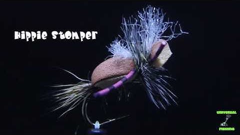 fly tying HIPPIE STOMPER por Jorge G