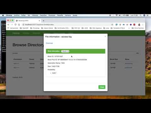 HDFS Hadoop #3: Bloques y nodos HDFS