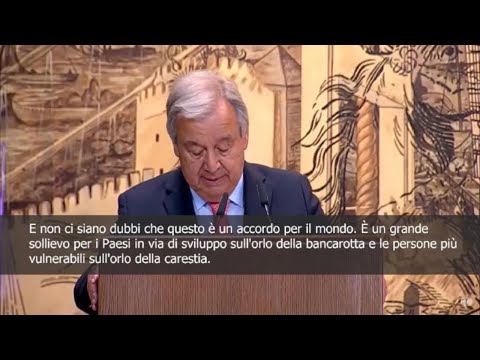 Sblocco grano Ucraina, Guterres: 