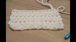 How to make a half double crochet