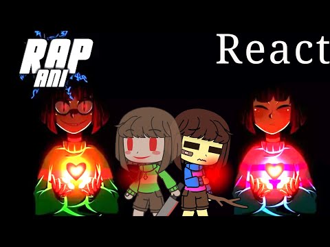 Capitães reagem ao rap Chara e Frisk (Undertale) | Anirap |