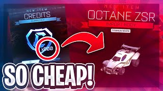 Games just RUIN the price of WHITE OCTANE!? [NEW WHITE OCTANE ZSR] -