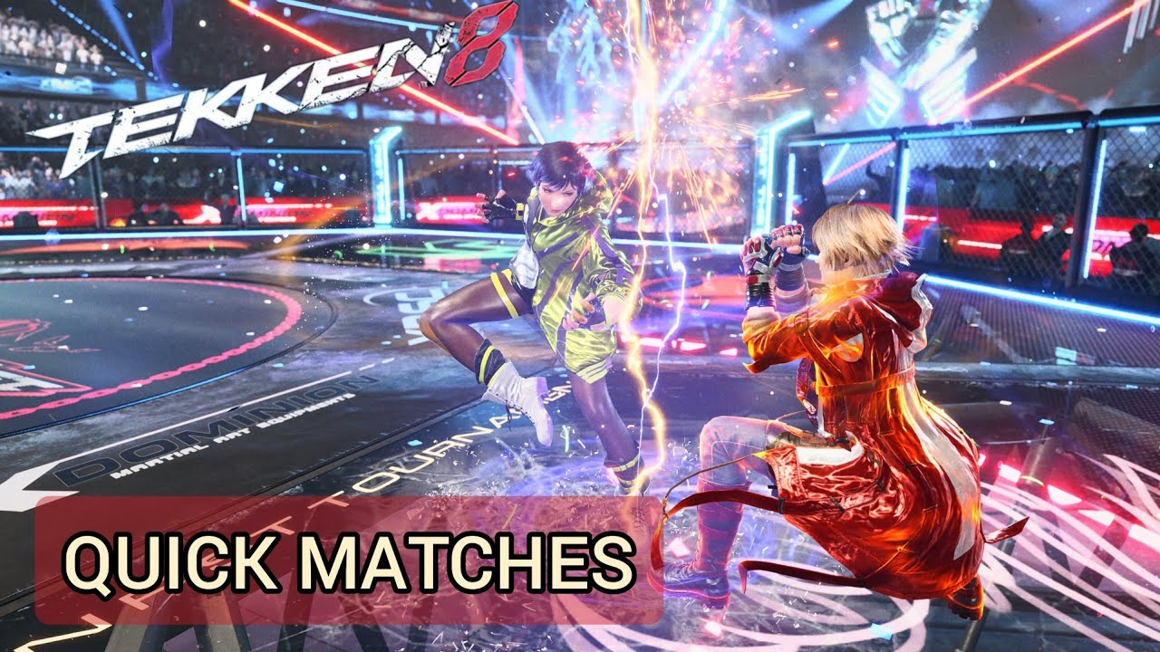 Tekken 8 S2: Quick Match - (Reina, Leo) - YouTube