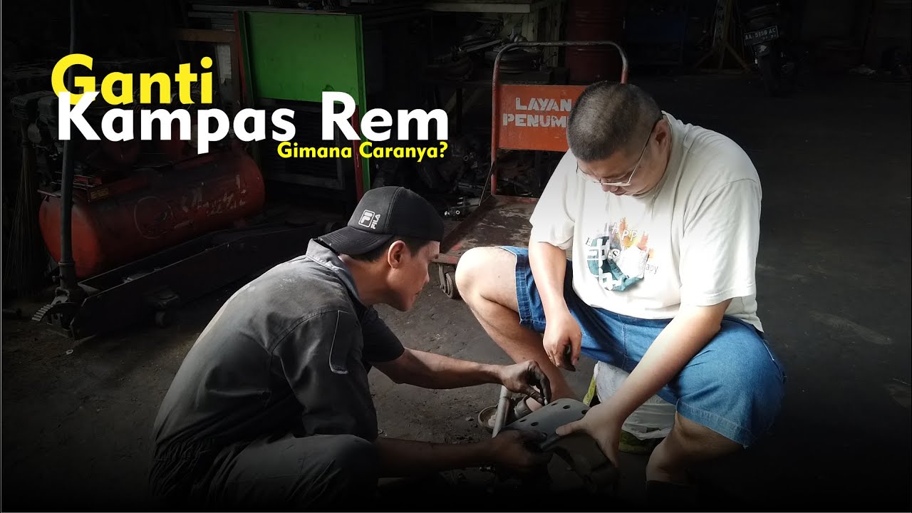 TERNYATA TAK SEMUDAH YANG DIBAYANGKAN..!! | Mengganti Kampas Rem Bus