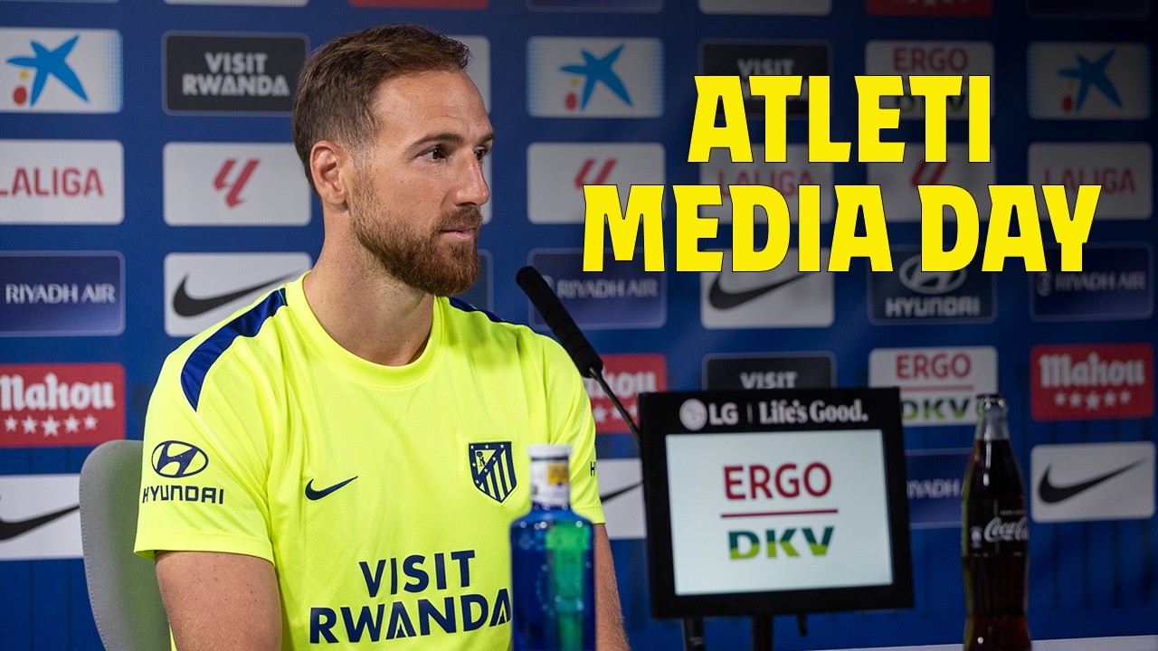 Media Day del Atlético antes del derbi
