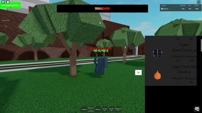 Give you modded wood in lumber tycoon 2 roblox by Srickman_jnr