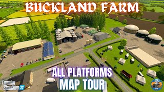 BUCKLAND FARM - Map Tour - Farming Simulator 22