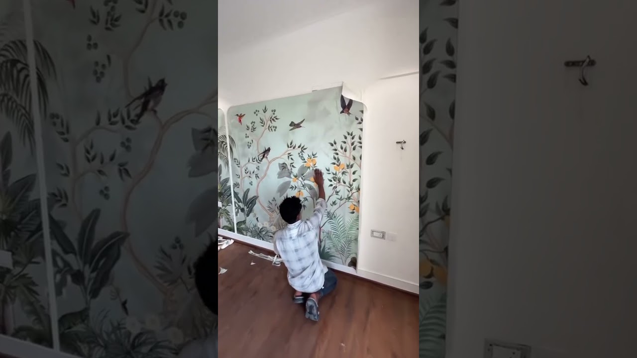 customize wallpaper installation 😍 