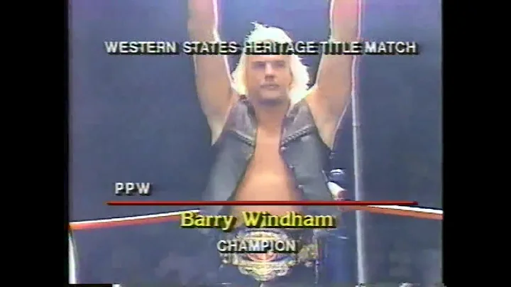 Western States Title   Barry Windham vs Ric Steine...