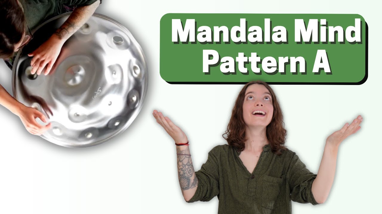 Mandala Mind Pattern A | Handpan Tutorial