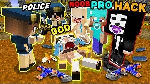 Minecraft NOOB vs PRO vs HACKER vs GOD : BABY INVESTIGATION CHALLENGE IN MINECRAFT!