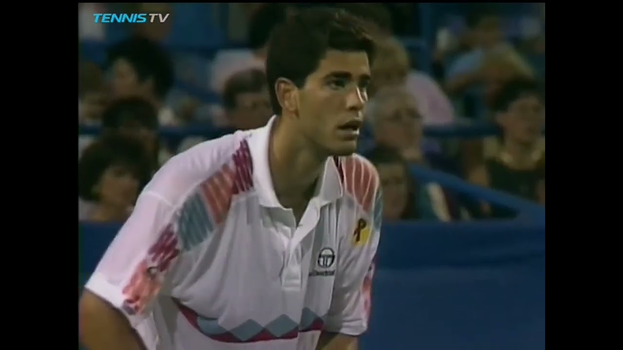 Stefan Edberg vs Pete Sampras - 1993 Cincinnati SF Highlights