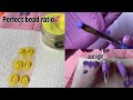 Perfect acrylic bead ratio - liquid and powder