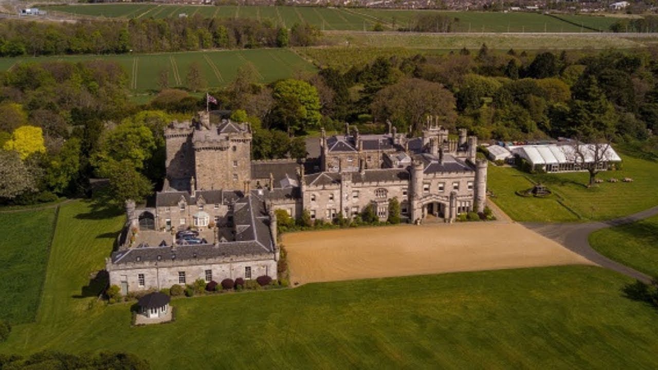 Lorna explores the beautiful Dundas Castle in Scotland FULL INSERT