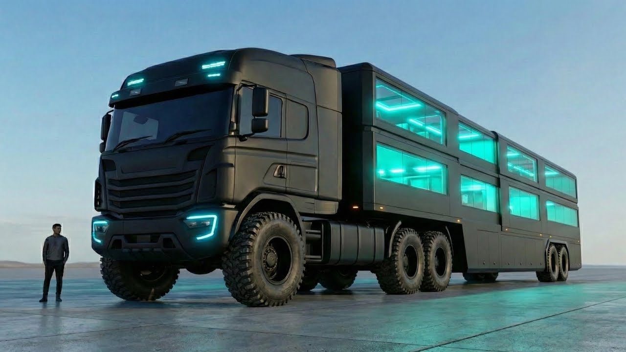 This $1 Billion Motorhome Is Bigger Than Most Houses — With a Pool, Cinema & 3 Floors