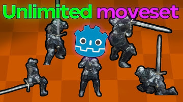 How to build AAA combat under 15 minutes in Godot