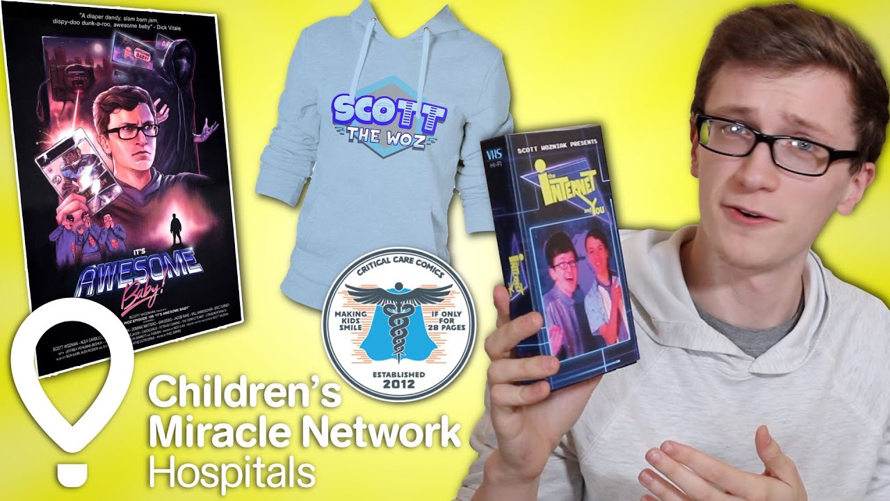Scott The Woz Merchandise for Charity Bonanza 2019 - Scott The Woz's unlisted video announcing his 2019 charity fundraiser at Pixel Empire, which ended December 25, 2019 and raised $68,523 for charities.