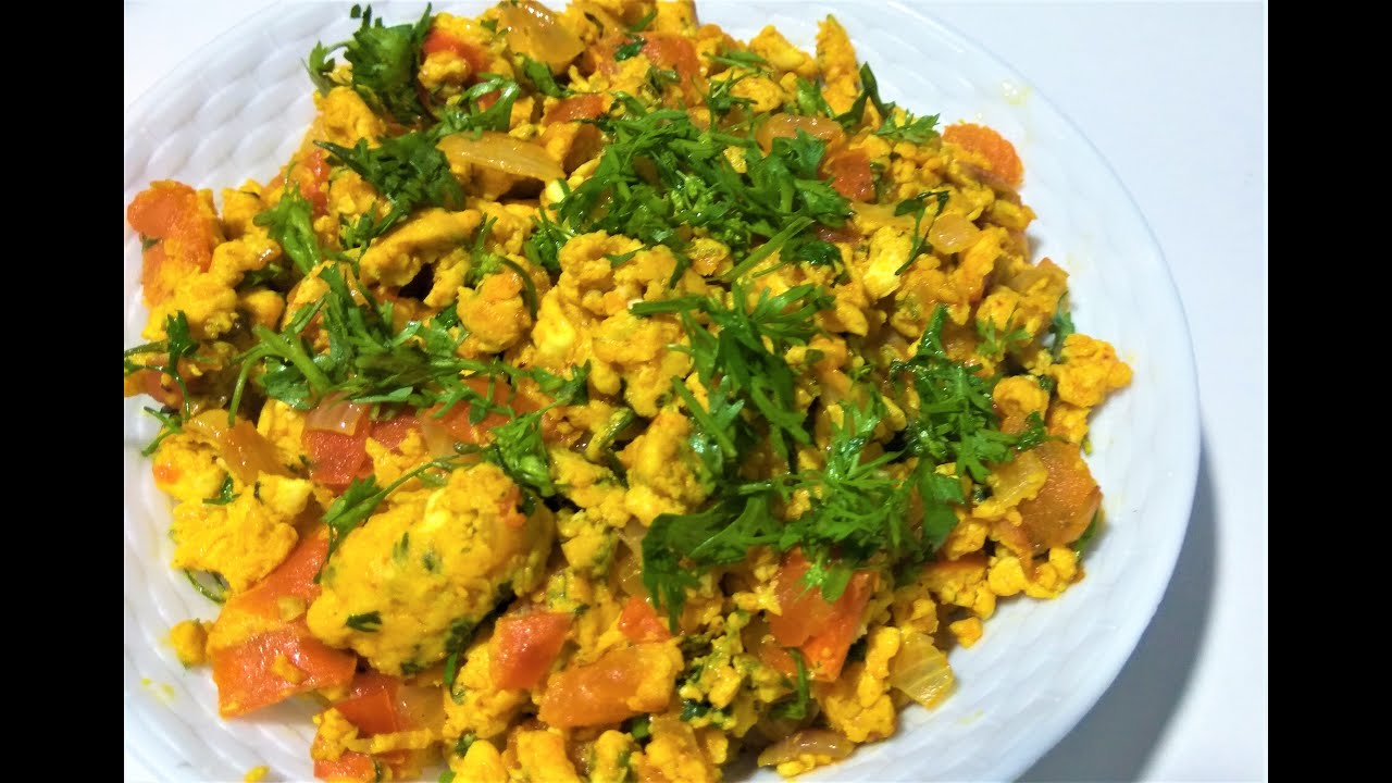 egg bhurji recipe (masala egg bhurji recipe) YouTube