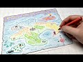 You can draw fantasy maps