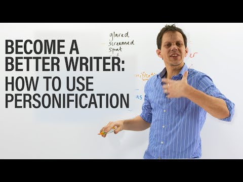 Become a better writer: How to use personification