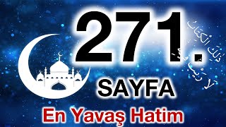 Kuran 271. sayfa / Nahl Suresi 6. sayfa / yavaş okuyuş 14. cüz 271. sayfa / ok takipli 271. sayfa