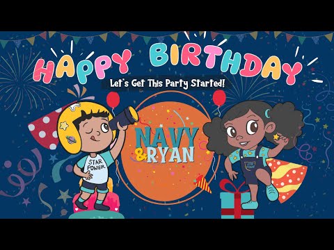 Happy Birthday (Let's Get This Party Started) @NavyandRyan Family Songs