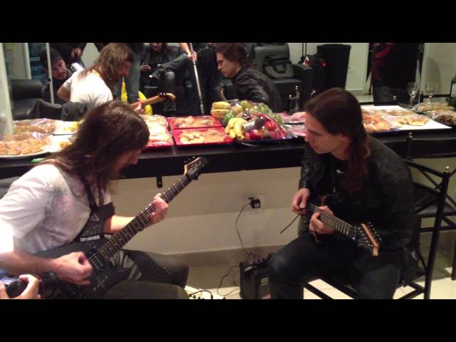 Kiko And Rafael. Angra Backstage Live And Louder Festival class=