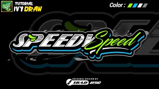 CARA MEMBUAT LOGO MEDIA LITERASI TERBARU||Ivy Draw