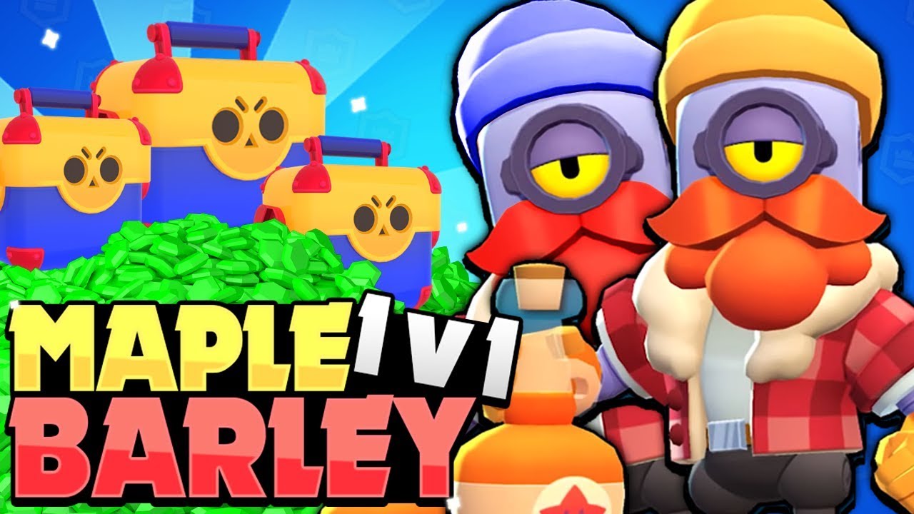 NEW Maple Barley Skin 1v1 Mega Brawl Box Battle In Brawl ...