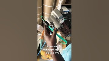 Pneumatic PET Strapping tool 9361877345 #interopactec #strappingmachine