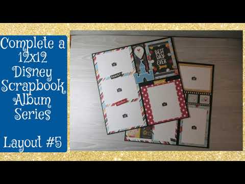 12x12 Scrapbook Double