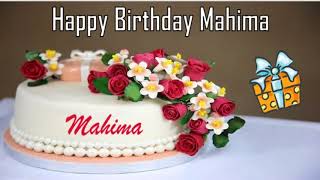 Happy Birthday Mahima Image Wishesâ