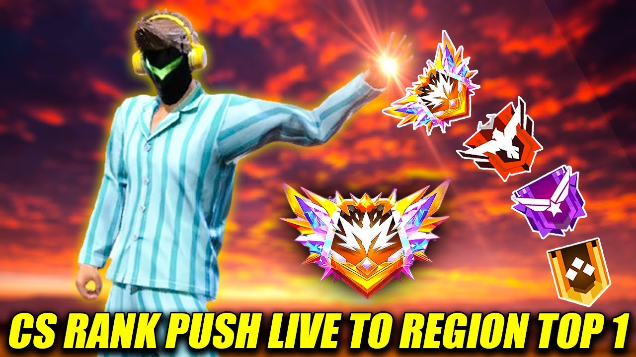 FREE FIRE LIVE | CS RANK PUSH TO REGION TOP 1 LIVE #shorts # ...