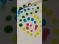 Rainbow🌈 droplets #coloring #colormixing #colors #droplets