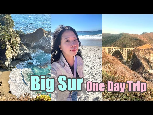 🌊Big Sur一日遊🌊加州一號公路_童話式的Carmel小鎮+海灘_穿過懸崖大橋