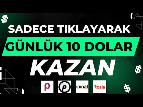 Sadece Tıklayarak Para Kazan 🤑 -  2022'de İnternetten Para Kazanmanın Yolları