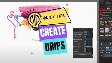 Rebelle Quick Tips: How to Create Drips