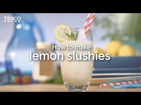 How to Make Lemon Slushies | Tesco Food