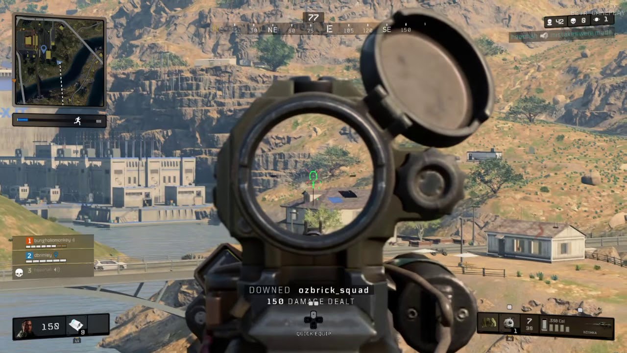 Longest headshot in Blackout beta