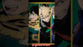 Deku, Kacchan y Shoto en imagen oficial por los 10 años de My hero academia #todobakudeku
